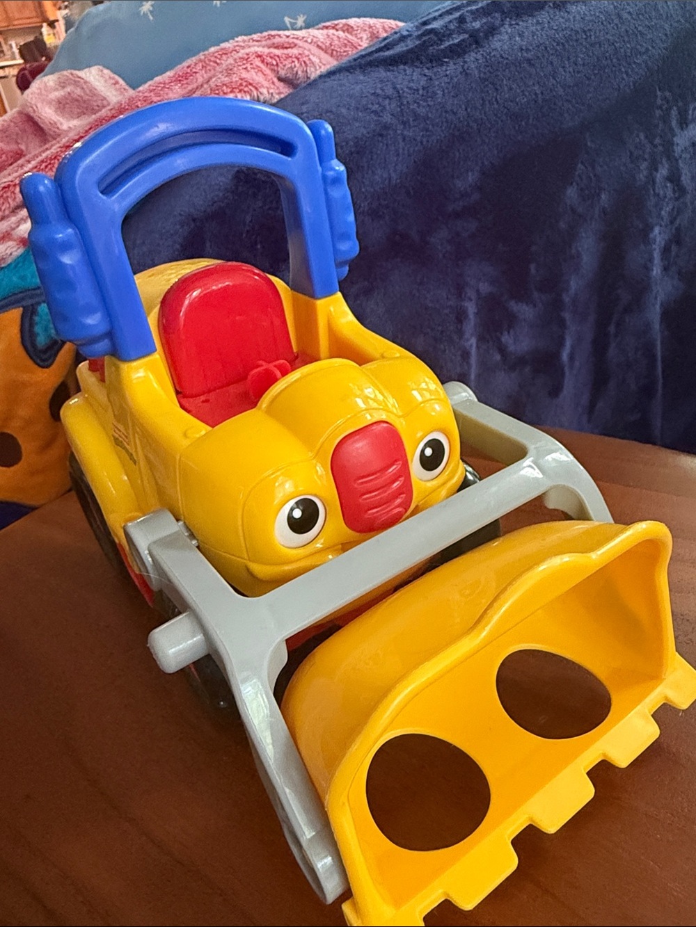 Yellow Bulldozer Fisher Price Little People